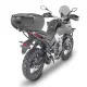 Центральный кофр GIVI E46NB системы MONOLOCK® черный объемом 46 литров, серые рефлекторы 