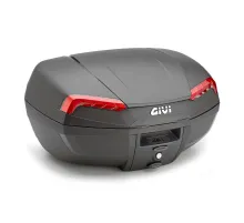 Центральный кофр Givi E46N Riviera 46 литров, красные рефлекторы