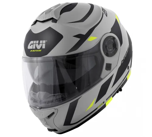 Шлем модульный Givi X21 EVO NUMBER GREY BLACK YELLOW MATT Шлем модульный Givi X21 EVO NUMBER GREY BLACK YELLOW MATT