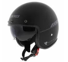 Шлем открытый AXXIS Hornet SV чёрный матовый