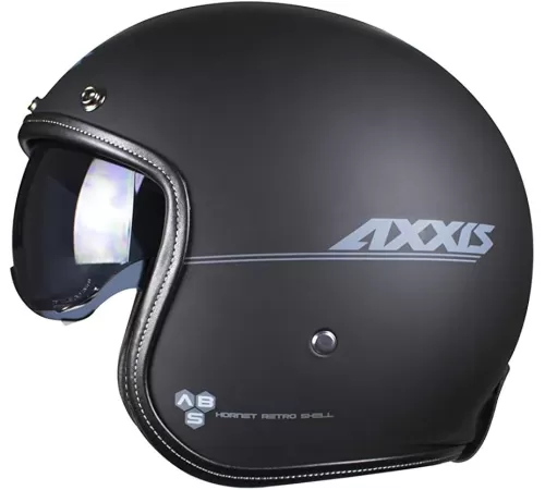 Шлем открытый AXXIS Hornet SV чёрный матовый Шлем открытый AXXIS Hornet SV чёрный матовый