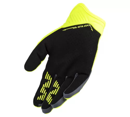 Перчатки для мотокросса LS2 Bend Man желтые / серые