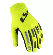Перчатки для мотокросса LS2 Bend Man желтые / серые