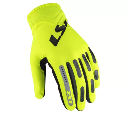 Перчатки для мотокросса LS2 Bend Man желтые / серые