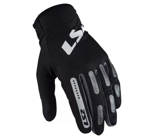 Перчатки для мотокросса LS2 Bend Man черные / серые