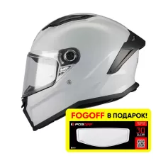Шлем-интеграл MT Stinger 2 серый матовый + FOGOFF