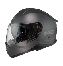 Шлем модульный NZI COMBI 3 DUO антрацитовый матовый