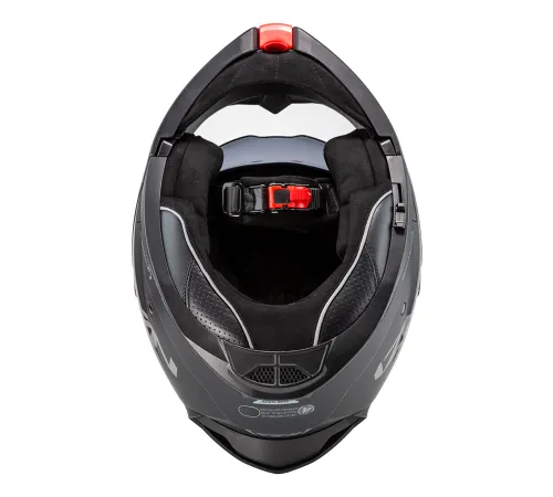 Шлем мотоциклетный модульный NZI COMBI 3 DUO черный матовый Шлем мотоциклетный модульный NZI COMBI 3 DUO черный матовый