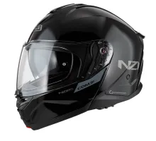 Шлем модульный NZI COMBI 3 DUO чёрный глянец