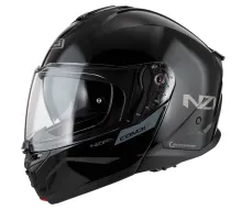 Шлем модульный NZI COMBI 3 DUO чёрный глянец