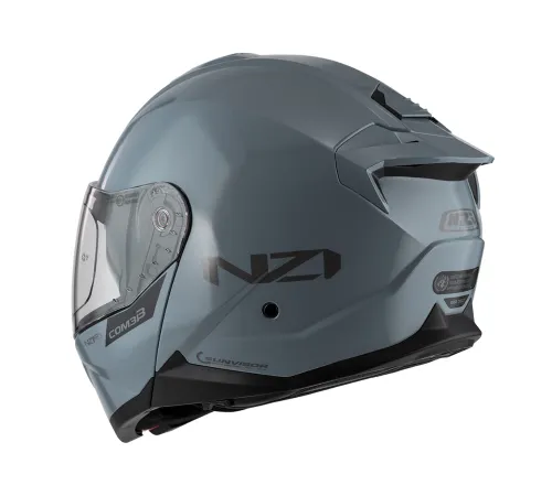 Шлем мотоциклетный модульный NZI COMBI 3 DUO Nardo Grey Шлем мотоциклетный модульный NZI COMBI 3 DUO Nardo Grey