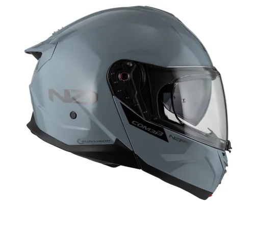 Шлем мотоциклетный модульный NZI COMBI 3 DUO Nardo Grey Шлем мотоциклетный модульный NZI COMBI 3 DUO Nardo Grey