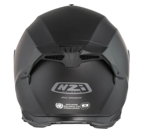 Шлем-интеграл NZI GO RIDER STREAM DUO чёрный матовый Шлем-интеграл NZI GO RIDER STREAM DUO чёрный матовый
