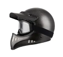 Шлем карбоновый NZI Mad Carbon + маска