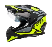 Шлем для эндуро O'NEAL SIERRA Helmet R V.24 neon yellow/black/gray неоновый желтый/черный/серый