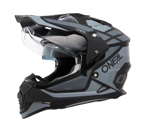 Шлем для эндуро O'NEAL SIERRA черный/серый матовый