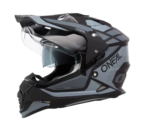 Шлем для эндуро O'NEAL SIERRA черный/серый матовый
