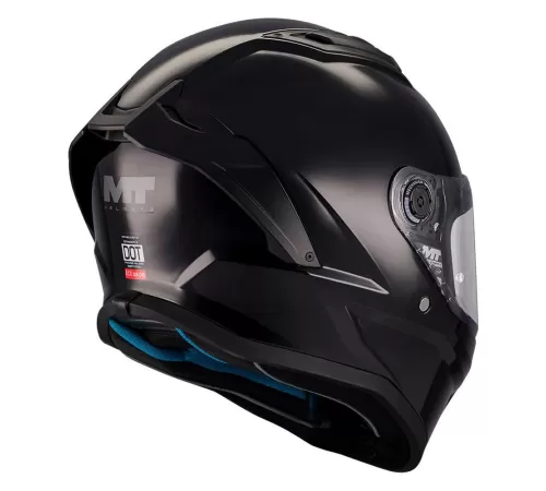 Шлем-интеграл MT Stinger 2 черный глянцевый + FOGOFF
