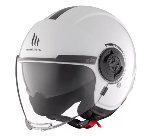 Шлем открытый Шлем открытый MT Viale белый глянцевый