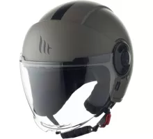Шлем открытый MT Viale серый матовый