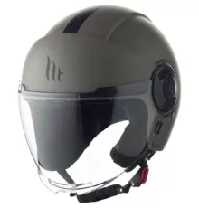 Шлем открытый MT Viale серый матовый