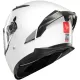 Шлем-интеграл MT Braker SV белый глянцевый