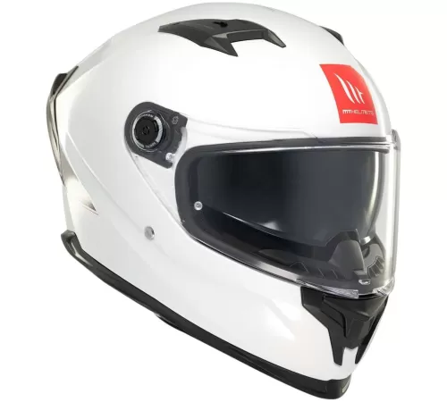 Шлем-интеграл MT Braker SV белый глянцевый