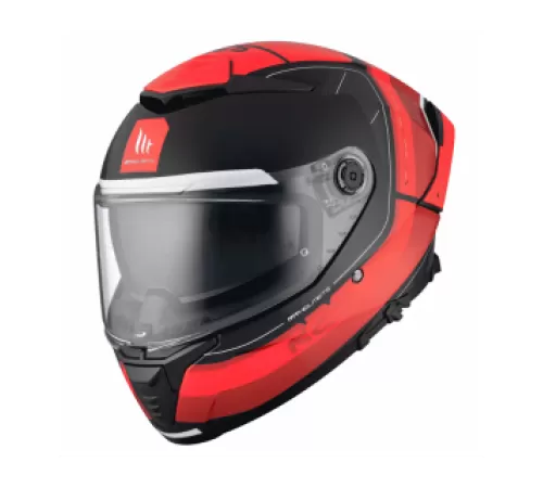 Шлем-интеграл MT Thunder 4 SV R25 B35 черный/красный глянцевый Шлем-интеграл MT Thunder 4 SV R25 B35 черный/красный глянцевый