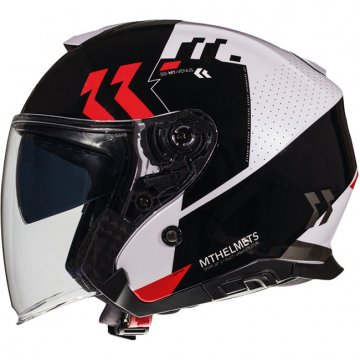 Шлем открытый MT Thunder 3 SV JET VENUS A5 GLOSS PEARL RED