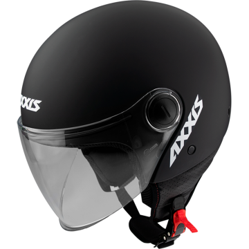 Шлем открытый AXXIS Helmets SQUARE SOLID A1 BLACK