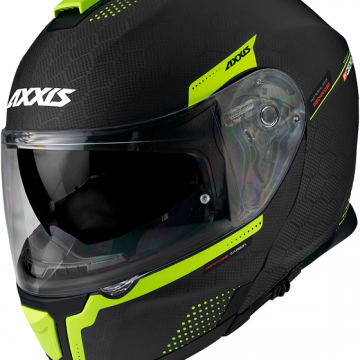 Шлем-модуляр AXXIS Helmets GECKO SV ABS A3 FLUOR YELLOW