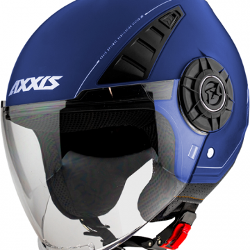 Шлем открытый AXXIS Helmets METRO SOLID A7 BLUE