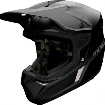 Шлем кроссовый AXXIS Helmets WOLF SOLID A1 BLACK