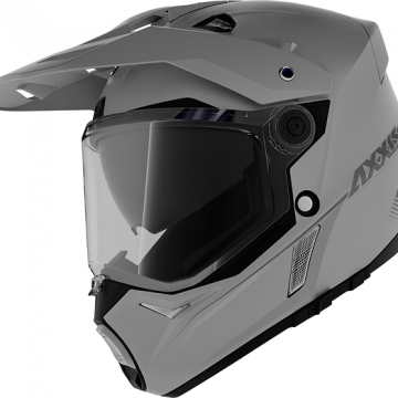 Шлем кроссовый AXXIS Helmets WOLF DS SOLID B2 GRAY