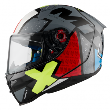 Шлем  MT Helmets REVENGE 2 S LIGHT C2 белый глянцевый
